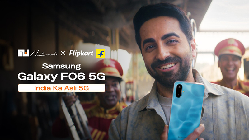 Flipkart raises eyebrows with viral Samsung F06 5G campaign