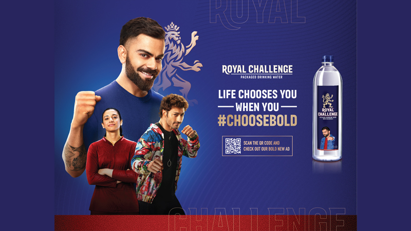 Royal Challenge Packaged Drinking Water unveils new TVC campaign ‘Choosebold 2.0’
