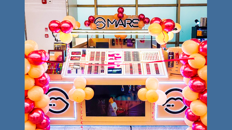 MARS Cosmetics unveils its second kiosk at Pacific D21 Mall, Dwarka