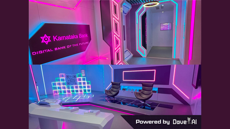 Karnataka Bank’s 100-Year journey unraveled through the phygital experience center powered by DaveAI