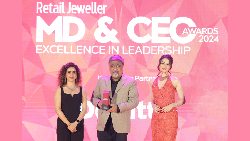 Khimji Jewellers wins big at the Retail Jeweller MD & CEO awards 2024!