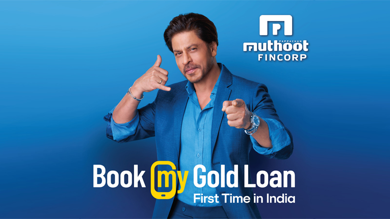 Muthoot FinCorp launches Book My Gold Loan campaign with Shah Rukh Khan