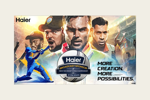 Haier India joins forces with Star Sports HD as broadcast sponsor for ICC Men’s T20 World Cup 2024