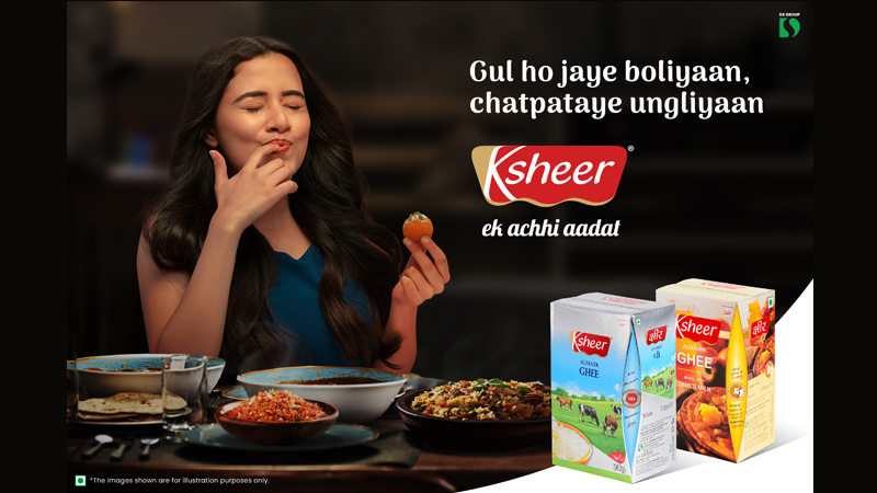 DS Group’s Dairy brand Ksheer launches a campaign for its Ghee range