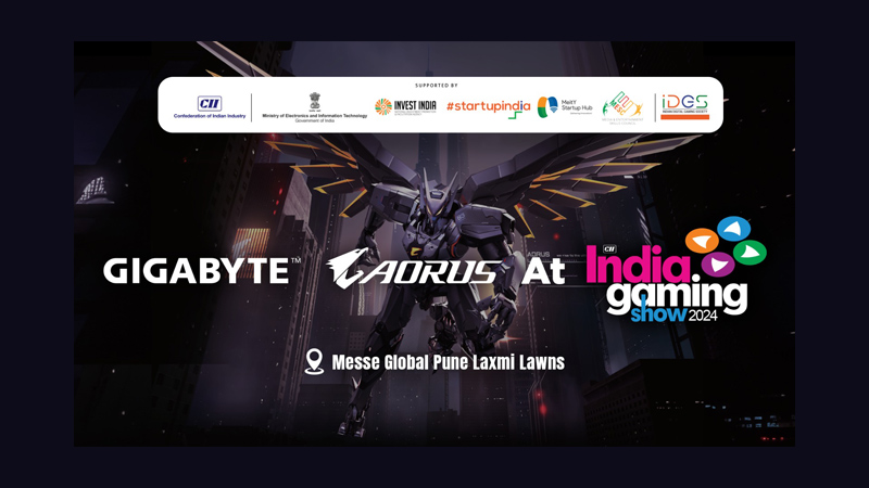 GIGABYTE to unveil high-tech products, Host CS2 1v1 at India Gaming Show 2024