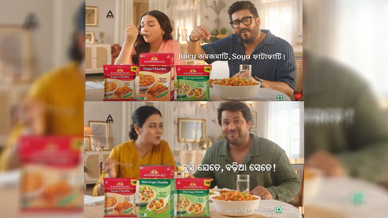 Celebrity couples endorse Aashirvaad’s juicy Soya Chunks in new TV campaign