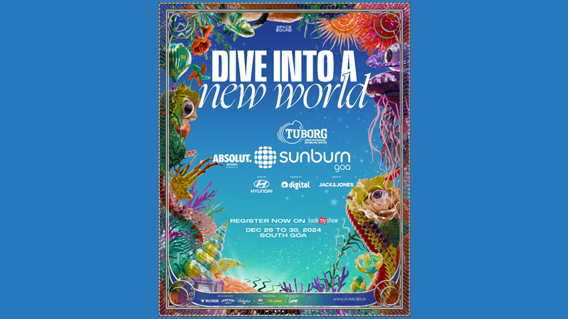 Sunburn Goa 2024 sets sail for South Goa on a surreal underwater world journey