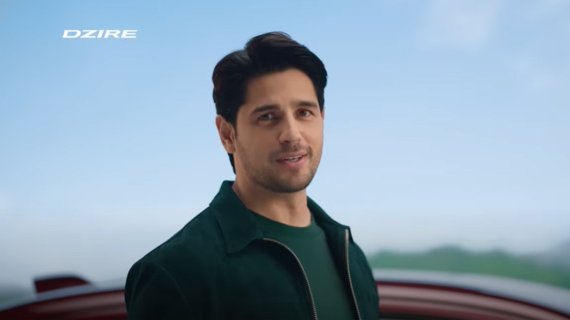 Sidharth Malhotra named brand ambassador for Maruti Suzuki DZire