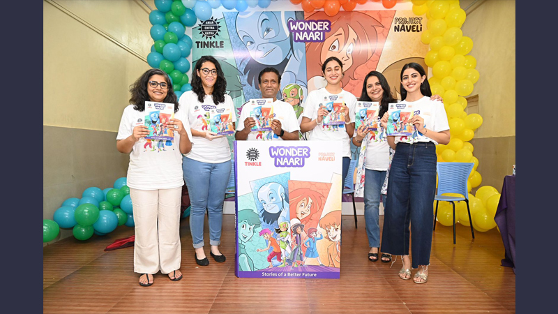 Navya Naveli Nanda and Tinkle comics present ‘Wonder Naari’