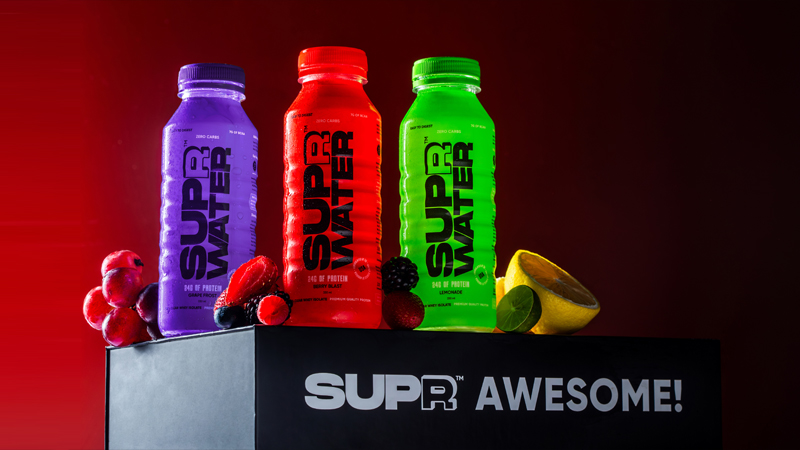 SUPR Water: Where hydration meets protein-packed goodness