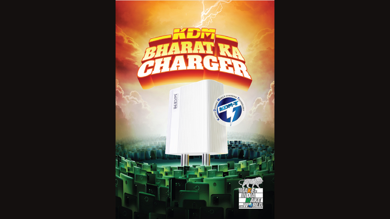 KDM launches ‘KDM Bharat Ka Charger’ campaign