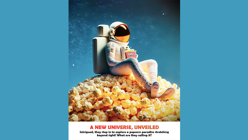 PIPO collaborates with #ARM Worldwide to create an AI-infused fantasy popcorn wonderland