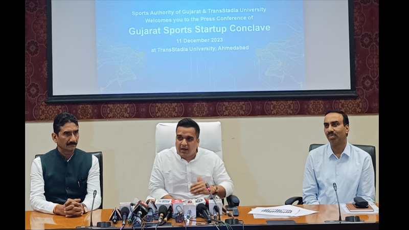 Seven startups reach finals in Gujarat Sports pitch: Minister Sanghavi