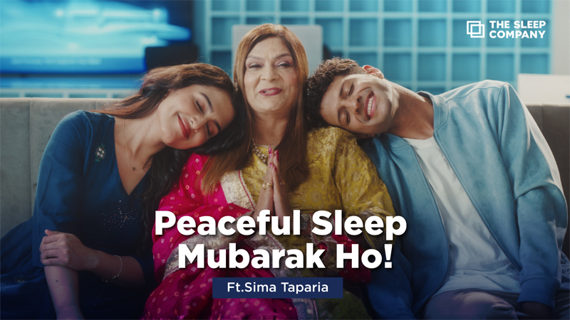 The Sleep Company unveils new campaign ft Sima Taparia
