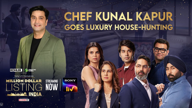 Chef Kunal Kapur looks for his dream home on Million Dollar Listing India