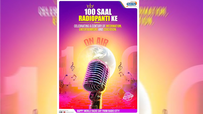 Radio City Celebrates ‘100 Saal Radiopanti Ke’ on World Radio Day
