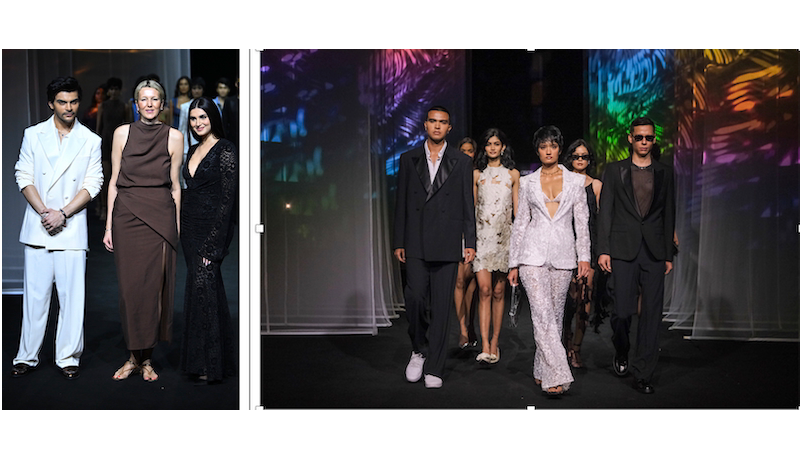 Ajio and Asos bring a summer of style sizzler to LFW, with cinema royalty in tow