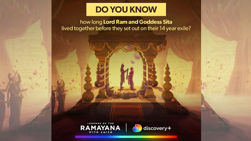 Discovery Channel presents special airing of “Legends of The Ramayana with Amish”