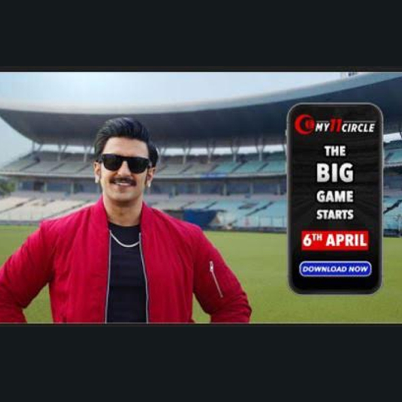 Ranveer Singh roped in as face of My11Circle