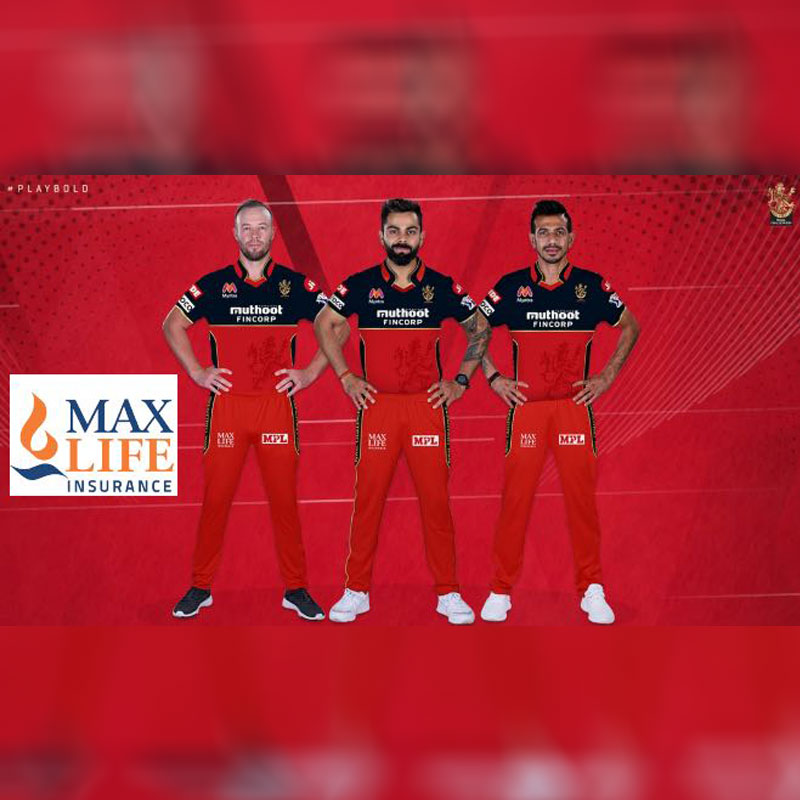 Max Life Insurance renews Royal Challengers Bangalore sponsorship