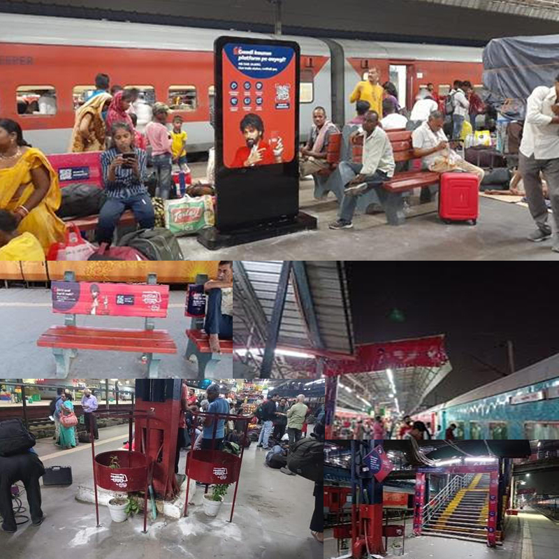 redRail from redBus gets platform naming & brand promotional rights of New Delhi Railway Station