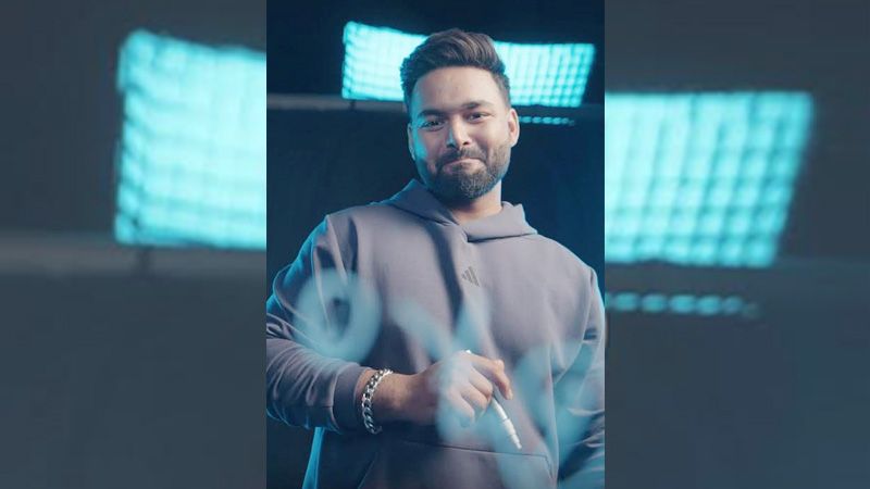 Rishabh Pant strides back to adidas as campaign face