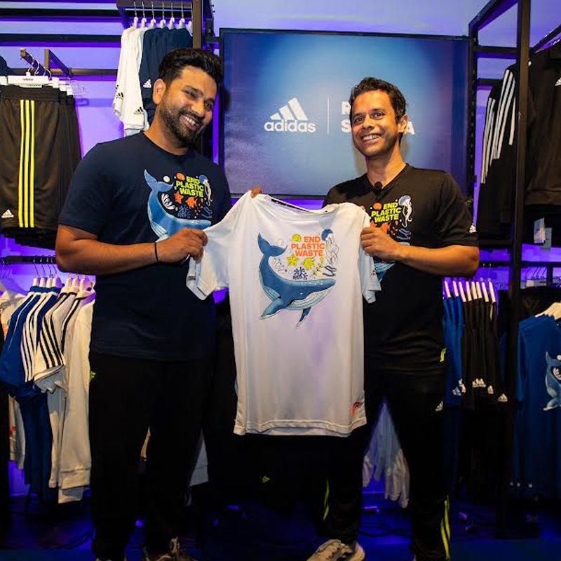 Adidas, Rohit Sharma partner to launch a sustainable apparel collection for the Indian market