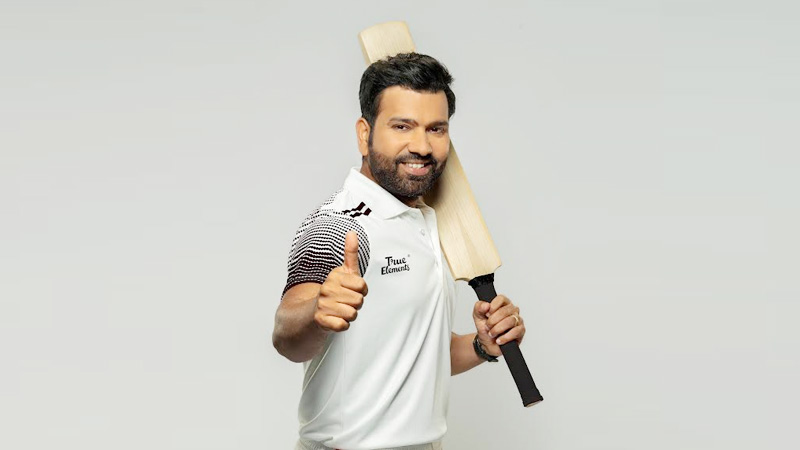 Rohit Sharma partners with True Elements