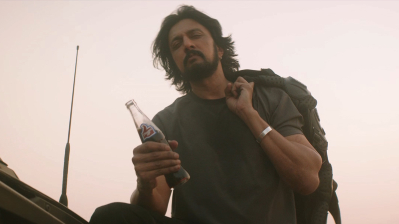 Thums Up’s Soft Kya Jaane Toofan ka Swaad campaign takes toofan to new heights with Kichcha Sudeep