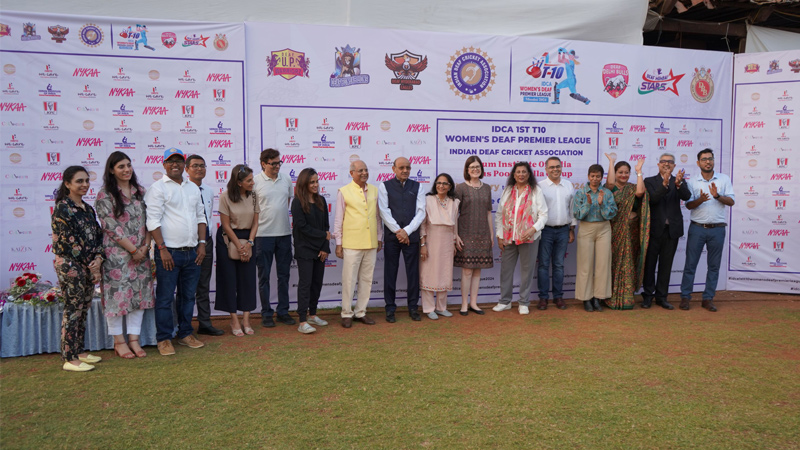 Hyderabad Eagles crowned champions of the IDCA’s 1st T10 Women’s Deaf Premier League