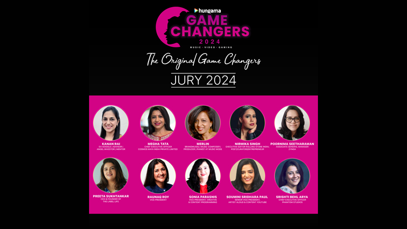 Hungama Digital brings top female voices as jury members for Women Game Changers – 2024