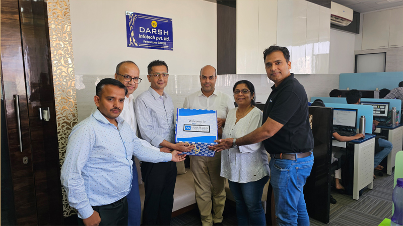 HostBooks join hands with Darsh Infotech