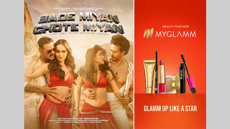MyGlamm onboarded as official beauty partner for ‘Bade Miyan Chote Miyan’