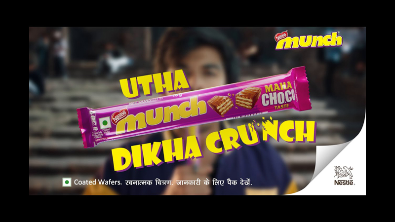 Nestlé India unveils “Utha MUNCH, Dikha Crunch” campaign
