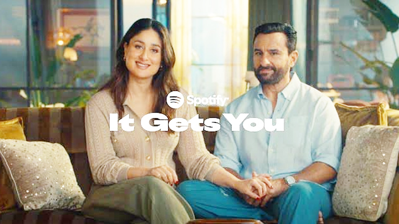 Saif, Kareena tune in as Spotify proves it knows listeners best