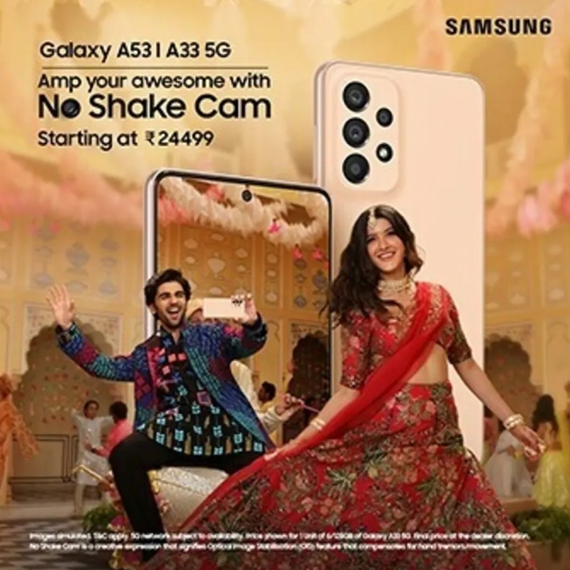 Galaxy A Series rolls out a new campaign with Shanaya Kapoor