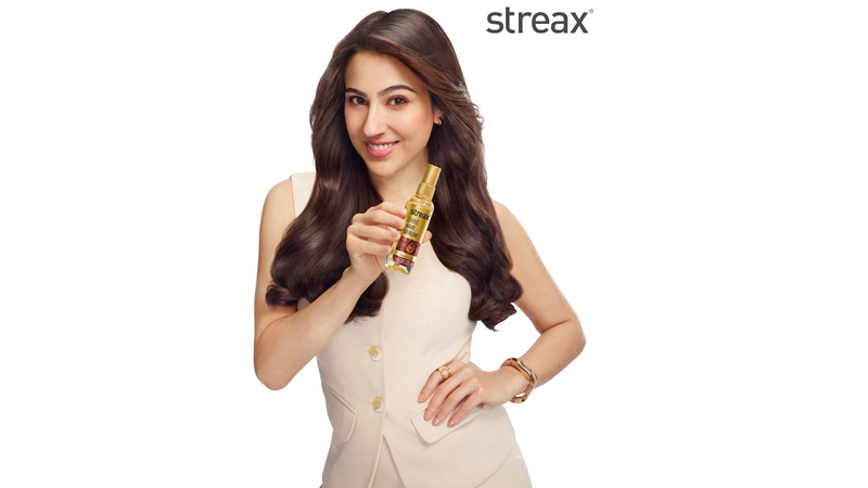 Sara Ali Khan adds star shine as new face of Streax Shine Hair Serum