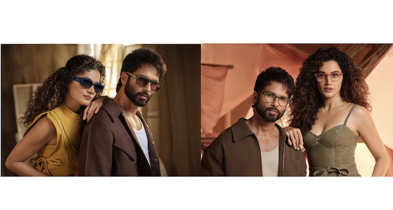 Shahid Kapoor joins Taapsee Pannu to put the ‘eye’ in style for Vogue Eyewear