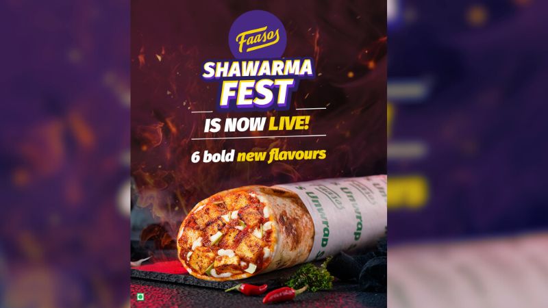 Faasos rolls out Shawarma Fest 2025 with a flavour-packed comeback
