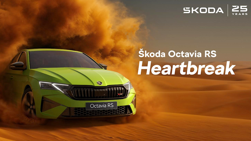 Škoda drives emotion with Heartbreak campaign