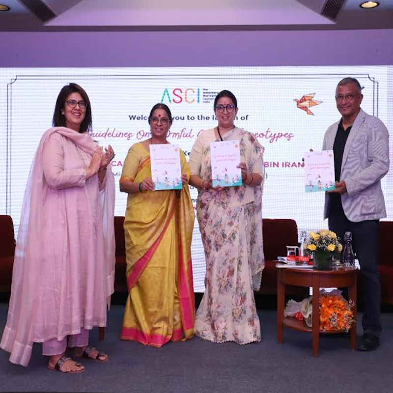 Smriti Irani releases ASCI’s guidelines on harmful gender stereotypes