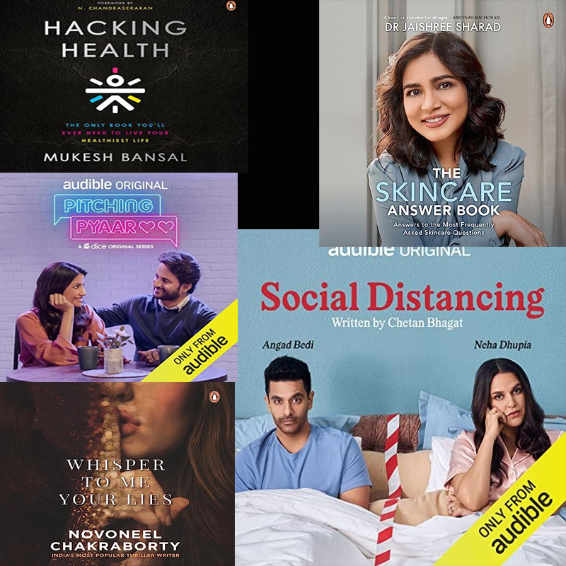 Enhance your chai time with premium Audible audio content