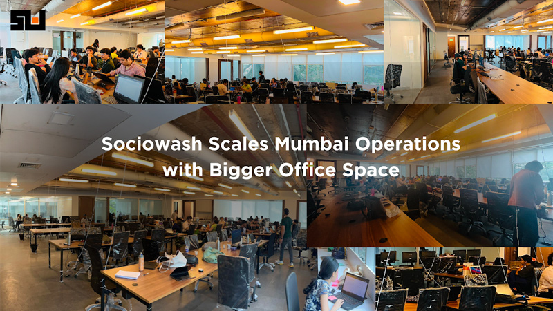 Sociowash scales Mumbai operations with bigger office space