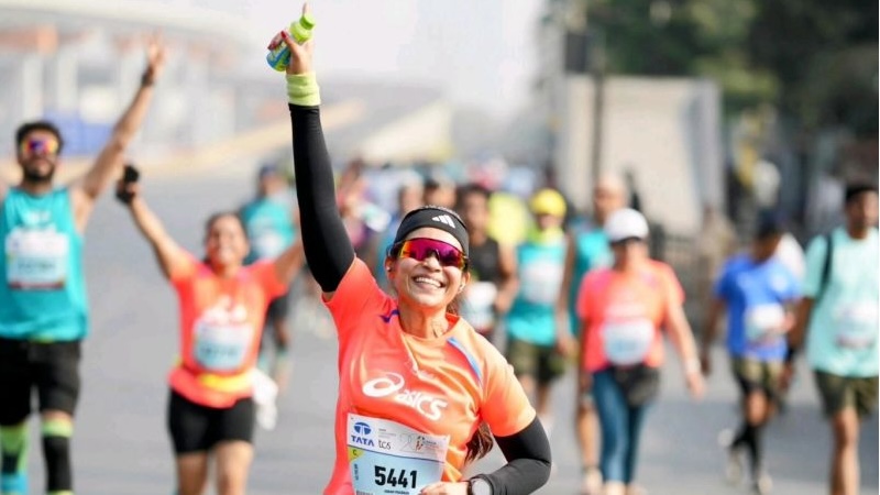 Kellanova’s Sonam Pradhan’s  date with the Tata Mumbai Marathon