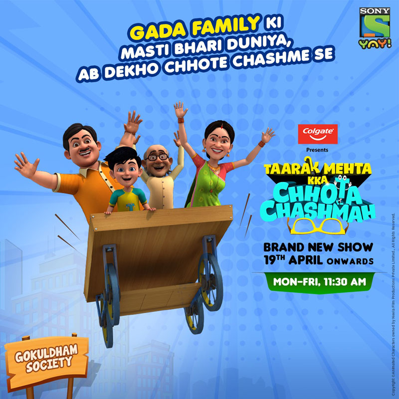 With Taarak Mehta Ka Chhota Chashmah, Sony Yay! wants to get parents & kids co-watching