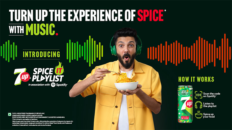 7UP and Spotify spice things up with sonic flavour boost