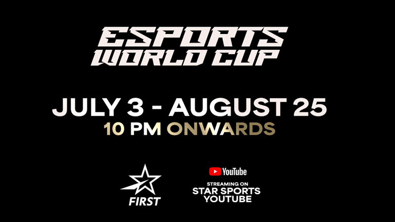 Star Sports Network acquires broadcasting rights for Esports World Cup 2024