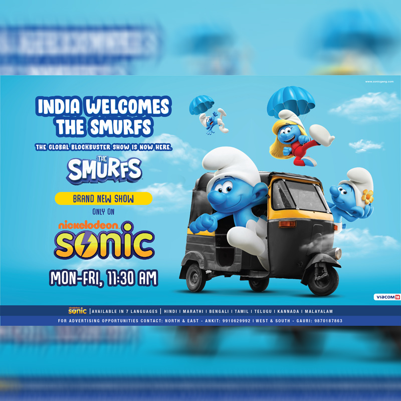 Nickelodeon’s Sonic brings the international show ‘The Smurfs’ to India