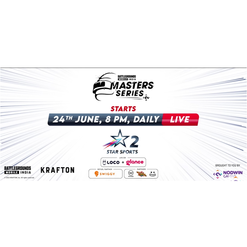 Star Sports, Nodwin Gaming launch promo for BGMI Masters Series 2022
