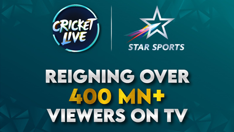 Cricket live show – reigning over 400 million viewers on TV